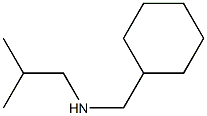 (cyclohexylmethyl)(2-methylpropyl)amine,,结构式