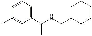  (cyclohexylmethyl)[1-(3-fluorophenyl)ethyl]amine