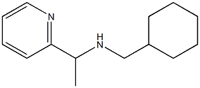 (cyclohexylmethyl)[1-(pyridin-2-yl)ethyl]amine Struktur