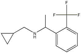  (cyclopropylmethyl)({1-[2-(trifluoromethyl)phenyl]ethyl})amine