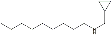 (cyclopropylmethyl)(nonyl)amine Structure