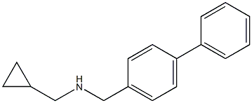 (cyclopropylmethyl)[(4-phenylphenyl)methyl]amine