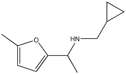 (cyclopropylmethyl)[1-(5-methylfuran-2-yl)ethyl]amine Struktur