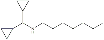 (dicyclopropylmethyl)(heptyl)amine