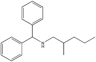(diphenylmethyl)(2-methylpentyl)amine|