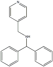 (diphenylmethyl)(pyridin-4-ylmethyl)amine|