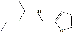 (furan-2-ylmethyl)(pentan-2-yl)amine Structure