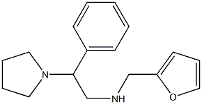 (furan-2-ylmethyl)[2-phenyl-2-(pyrrolidin-1-yl)ethyl]amine