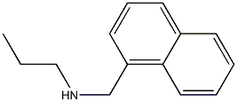 (naphthalen-1-ylmethyl)(propyl)amine Structure