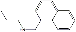 (naphthalen-1-ylmethyl)(propyl)amine Struktur