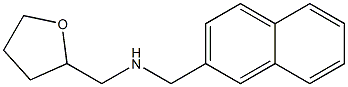 (naphthalen-2-ylmethyl)(oxolan-2-ylmethyl)amine Structure