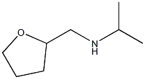 (oxolan-2-ylmethyl)(propan-2-yl)amine Structure