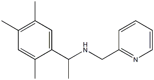  (pyridin-2-ylmethyl)[1-(2,4,5-trimethylphenyl)ethyl]amine