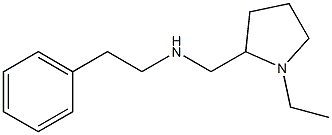 [(1-ethylpyrrolidin-2-yl)methyl](2-phenylethyl)amine Structure