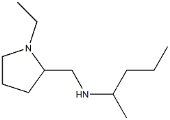 [(1-ethylpyrrolidin-2-yl)methyl](pentan-2-yl)amine Struktur