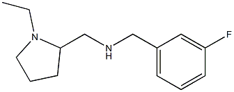 [(1-ethylpyrrolidin-2-yl)methyl][(3-fluorophenyl)methyl]amine