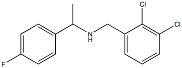 [(2,3-dichlorophenyl)methyl][1-(4-fluorophenyl)ethyl]amine 结构式