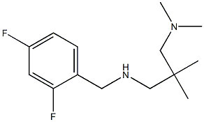 [(2,4-difluorophenyl)methyl]({2-[(dimethylamino)methyl]-2-methylpropyl})amine|