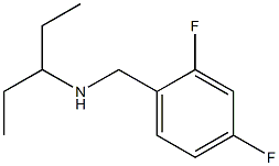 [(2,4-difluorophenyl)methyl](pentan-3-yl)amine