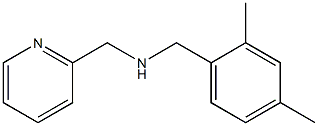 [(2,4-dimethylphenyl)methyl](pyridin-2-ylmethyl)amine,,结构式