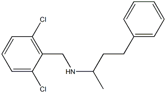 [(2,6-dichlorophenyl)methyl](4-phenylbutan-2-yl)amine Structure