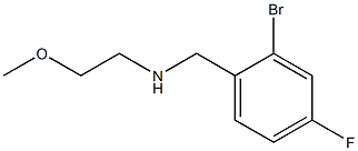 [(2-bromo-4-fluorophenyl)methyl](2-methoxyethyl)amine|