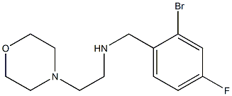 [(2-bromo-4-fluorophenyl)methyl][2-(morpholin-4-yl)ethyl]amine