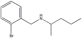 [(2-bromophenyl)methyl](pentan-2-yl)amine Structure