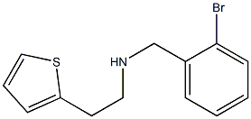 [(2-bromophenyl)methyl][2-(thiophen-2-yl)ethyl]amine 化学構造式