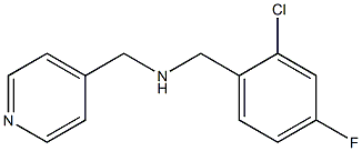 [(2-chloro-4-fluorophenyl)methyl](pyridin-4-ylmethyl)amine