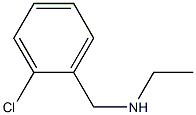 [(2-chlorophenyl)methyl](ethyl)amine,,结构式