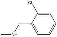 [(2-chlorophenyl)methyl](methyl)amine,,结构式