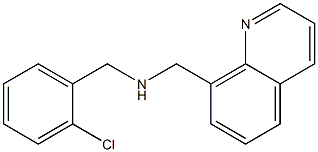 [(2-chlorophenyl)methyl](quinolin-8-ylmethyl)amine