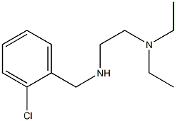 [(2-chlorophenyl)methyl][2-(diethylamino)ethyl]amine,,结构式