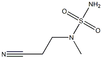 [(2-cyanoethyl)(methyl)sulfamoyl]amine Structure