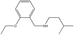 [(2-ethoxyphenyl)methyl](3-methylbutyl)amine 化学構造式