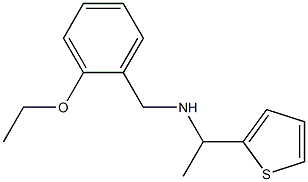 [(2-ethoxyphenyl)methyl][1-(thiophen-2-yl)ethyl]amine Structure