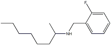  [(2-fluorophenyl)methyl](octan-2-yl)amine