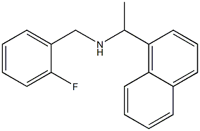 [(2-fluorophenyl)methyl][1-(naphthalen-1-yl)ethyl]amine