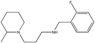  [(2-fluorophenyl)methyl][3-(2-methylpiperidin-1-yl)propyl]amine