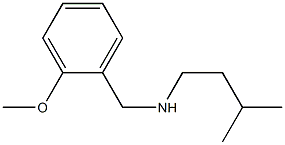 [(2-methoxyphenyl)methyl](3-methylbutyl)amine Structure