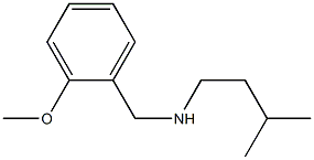 [(2-methoxyphenyl)methyl](3-methylbutyl)amine 化学構造式