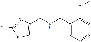  [(2-methoxyphenyl)methyl][(2-methyl-1,3-thiazol-4-yl)methyl]amine