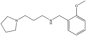 [(2-methoxyphenyl)methyl][3-(pyrrolidin-1-yl)propyl]amine Struktur