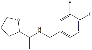 [(3,4-difluorophenyl)methyl][1-(oxolan-2-yl)ethyl]amine|