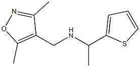 [(3,5-dimethyl-1,2-oxazol-4-yl)methyl][1-(thiophen-2-yl)ethyl]amine
