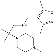 [(3,5-dimethyl-1,2-oxazol-4-yl)methyl][2-methyl-2-(4-methylpiperazin-1-yl)propyl]amine