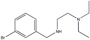 [(3-bromophenyl)methyl][2-(diethylamino)ethyl]amine Structure