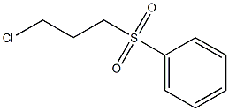 [(3-chloropropyl)sulfonyl]benzene Structure