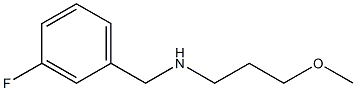 [(3-fluorophenyl)methyl](3-methoxypropyl)amine Structure